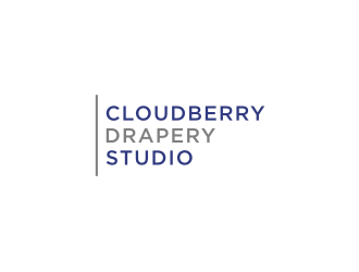 Cloudberry Drapery Studio logo design by bricton