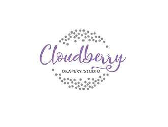 Cloudberry Drapery Studio logo design by 3Dlogos