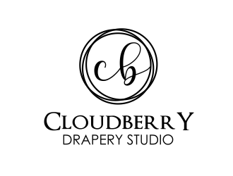 Cloudberry Drapery Studio logo design by serprimero