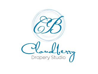 Cloudberry Drapery Studio logo design by PRN123