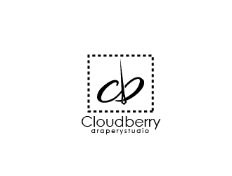 Cloudberry Drapery Studio logo design by art-design