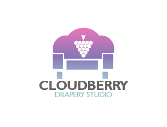 Cloudberry Drapery Studio logo design by czars