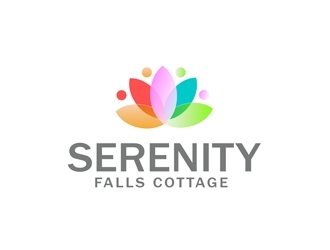 Serenity Falls Cottage logo design by bougalla005