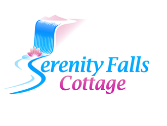 Serenity Falls Cottage logo design by megalogos
