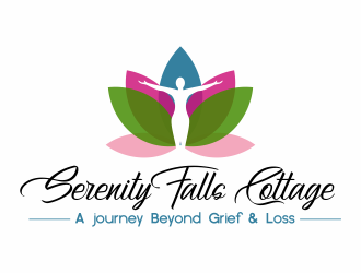 Serenity Falls Cottage logo design by bosbejo