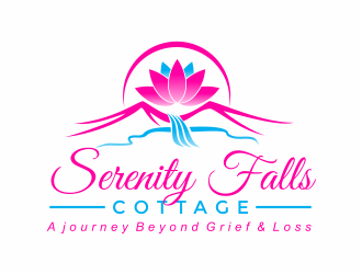 Serenity Falls Cottage logo design by mutafailan