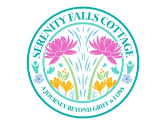 Serenity Falls Cottage logo design by CreativeMania