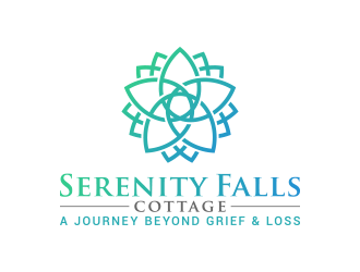 Serenity Falls Cottage logo design by lexipej