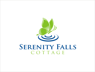Serenity Falls Cottage logo design by bunda_shaquilla