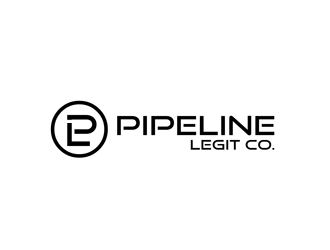 Pipeline Legit Co. logo design by bougalla005
