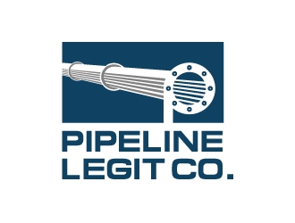 Pipeline Legit Co. logo design by josephope