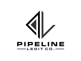 Pipeline Legit Co. logo design by Zhafir