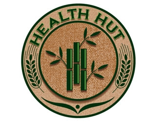 Health Hut logo design by shere