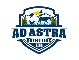 Ad Astra Outfitters, LLC logo design by DreamLogoDesign