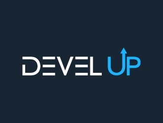 DEVEL UP logo design by abss