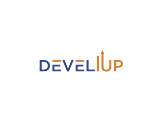 DEVEL UP logo design by bricton