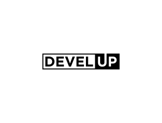 DEVEL UP logo design by RIANW