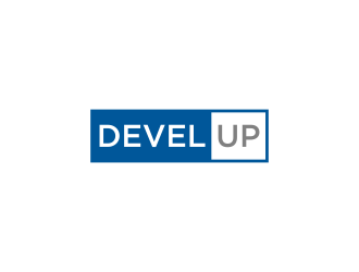 DEVEL UP logo design by L E V A R