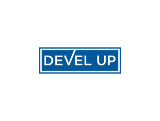 DEVEL UP logo design by L E V A R