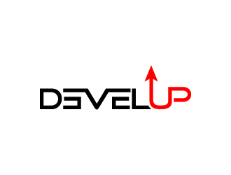 DEVEL UP logo design by akay
