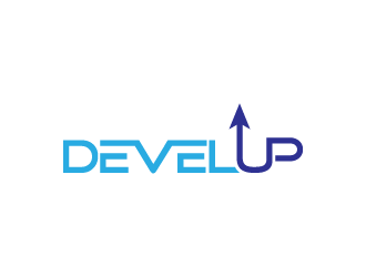 DEVEL UP logo design by akay