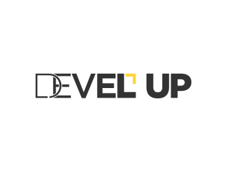 DEVEL UP logo design by LOVECTOR