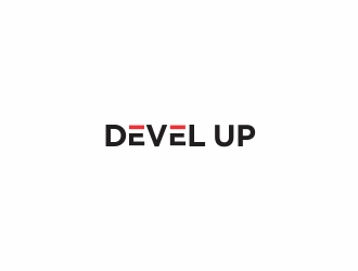 DEVEL UP logo design by santrie