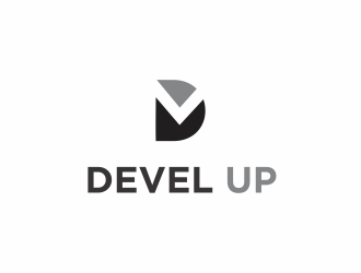 DEVEL UP logo design by santrie