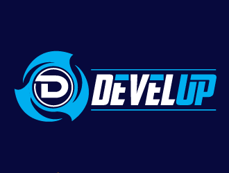 DEVEL UP logo design by THOR_