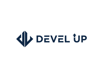 DEVEL UP logo design by ammad