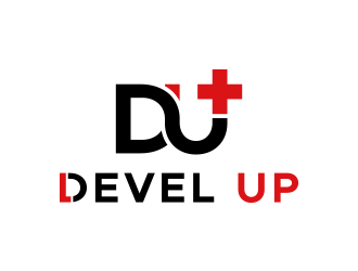 DEVEL UP logo design by lexipej