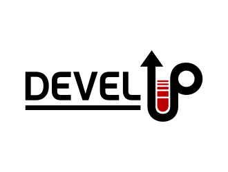 DEVEL UP logo design by Kanya