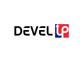 DEVEL UP logo design by Landung