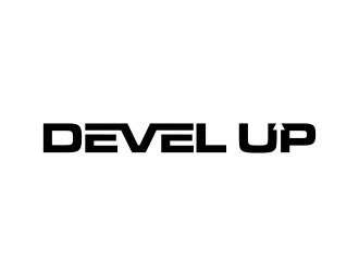 DEVEL UP logo design by oke2angconcept