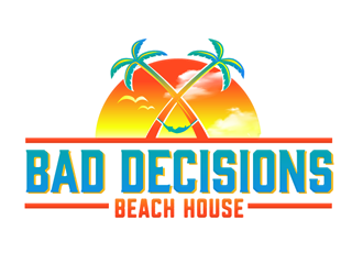 BAD Decisions logo design by megalogos