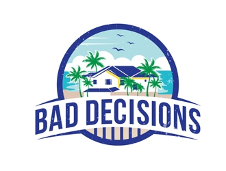 BAD Decisions logo design by DreamLogoDesign