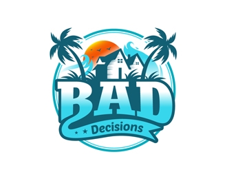 BAD Decisions logo design by DreamLogoDesign