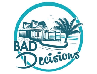 BAD Decisions logo design by shere