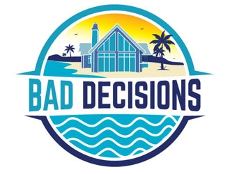 BAD Decisions logo design by shere