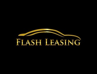 Flash leasing logo design by dibyo