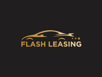 Flash leasing logo design by santrie