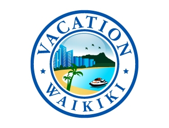 Vacation-Waikiki logo design by abss