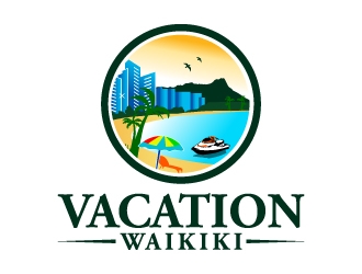 Vacation-Waikiki logo design by abss