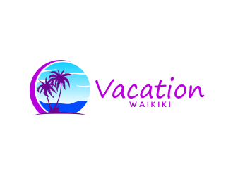 Vacation-Waikiki logo design by MUNAROH