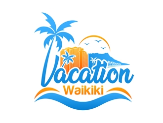 Vacation-Waikiki logo design by DreamLogoDesign
