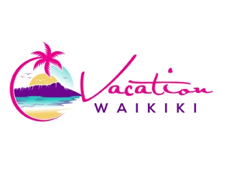 Vacation-Waikiki logo design by MAXR