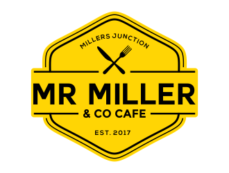 Mr Miller & Co Cafe logo design by done
