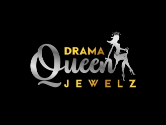 Drama Queen Jewels TO Logo Design