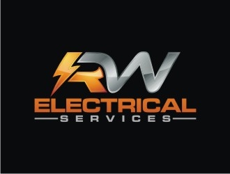 RW Electrical Services logo design by agil