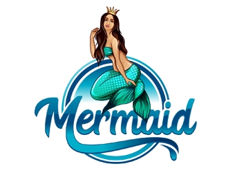 Mermaid logo design by DreamLogoDesign